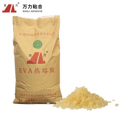 Karton die Doos Hete Smelting EVA Adhesive Yellowish Polyolefin Eva-kb-1H vouwen