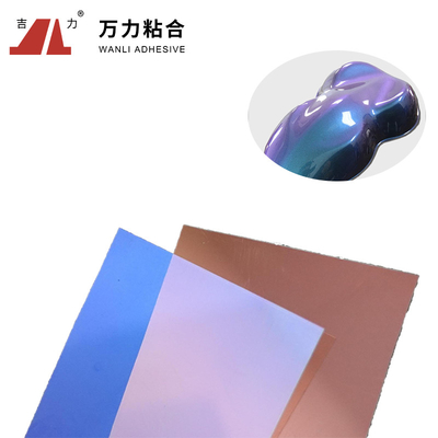 Geelachtige Vloeibare Verf die Acrylprepolymer met een laag bedekken die Glas voor Auto s-6103 genezen