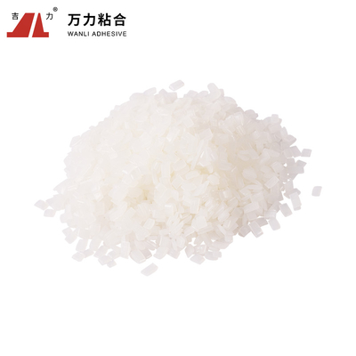 Transparante EVA Hot Melt Adhesives Vlokkige Polyester Eva-c-23 van 4500 CPS
