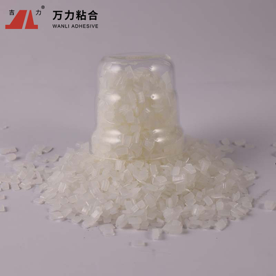 Transparante EVA Hot Melt Adhesives Vlokkige Polyester Eva-c-23 van 4500 CPS