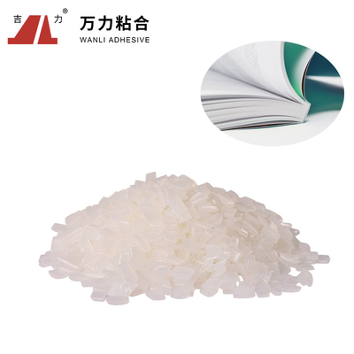 Kleurloos Vlokkig Heet Lijmboek die Stevige Eva Hot Melt Adhesive Eva-8430 binden